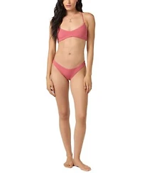 Oneill Womens Saltwater Solids Rib Huntington Top Rockley Bottoms