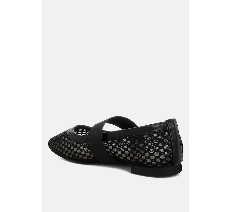 London Rag Nayela Mid-Foot Strap Ballerinas Women