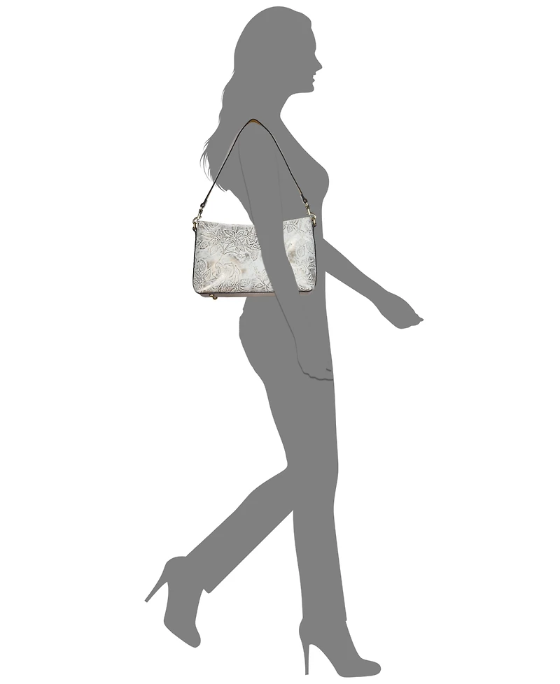 Patricia Nash Betta Medium Leather Crossbody