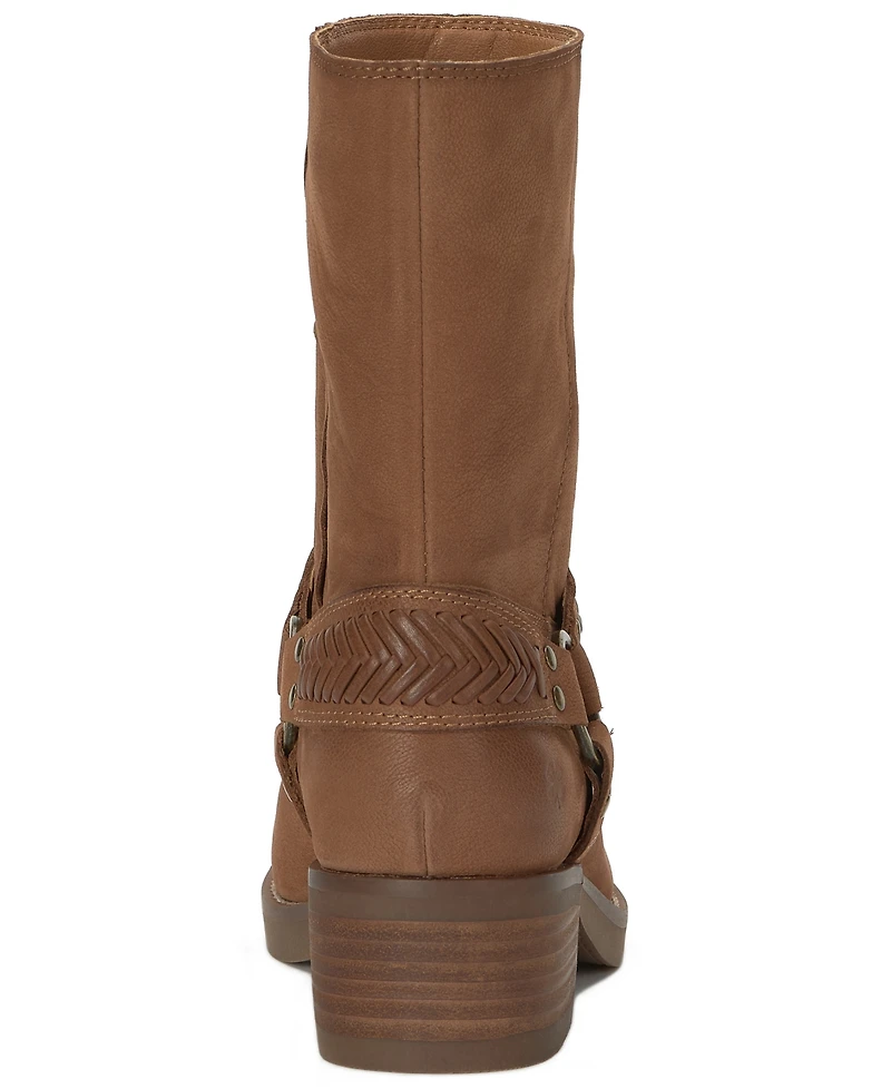 Lucky Brand Women's Kujono Round Toe Mid-Shaft Boots
