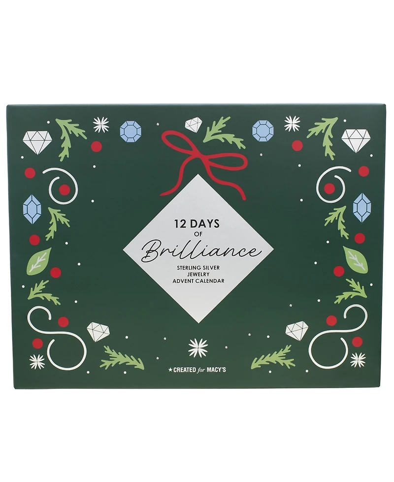 Macy's 12-Pc. Advent Calendar Multi-Stone Jewelry Set