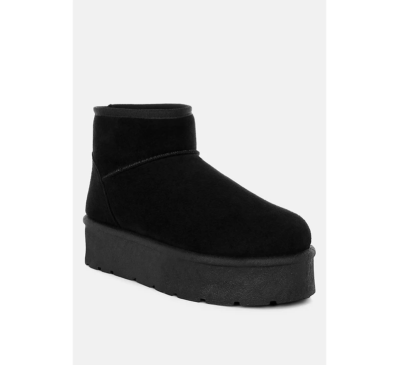 London Rag Derta Soft Microfiber Snow Boots Women