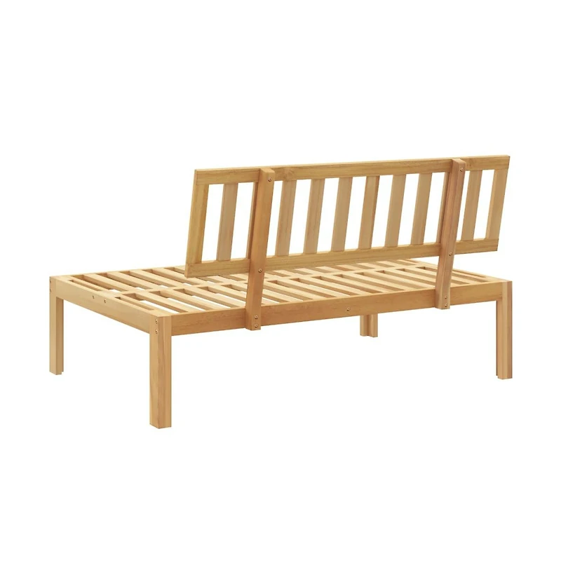 Pallet Middle Sofa Natural Wood Solid Acacia Wood