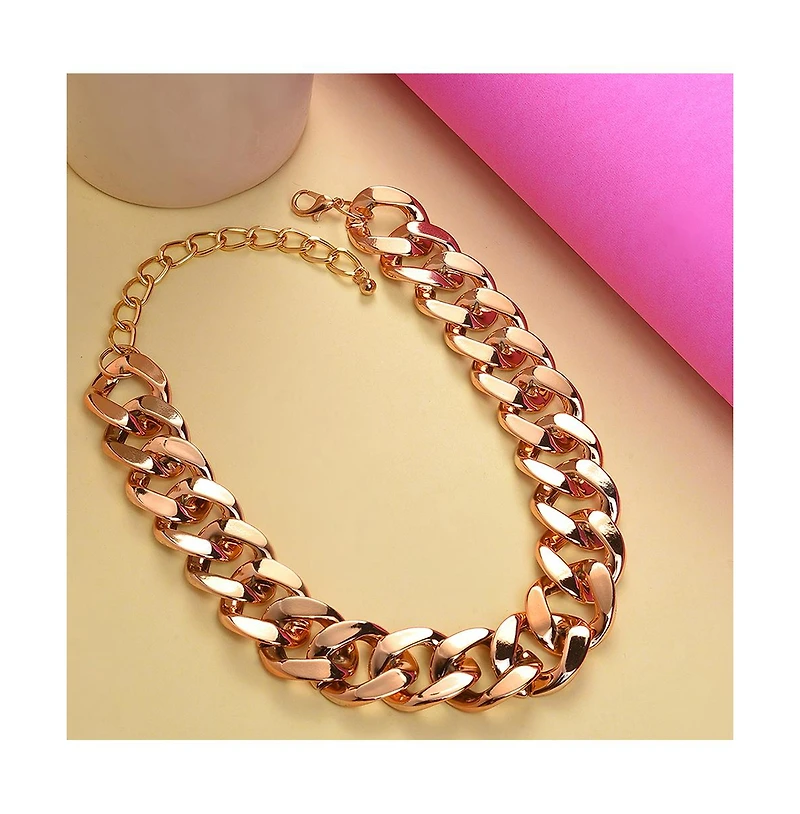 Sohi Block-Link Chain Necklace