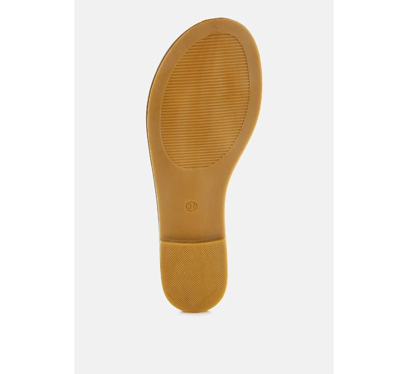 London Rag Beaded Lake Como Flat Slip Ons Women