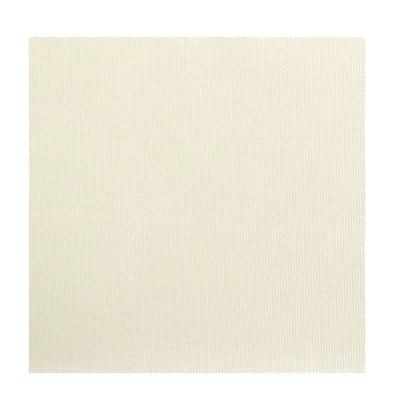 vidaXL Retractable Awning Cream Polyester fabric with Pa coating, Steel