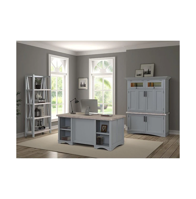 Parker House Furniture Parker House Americana Modern - Dove Etagere Bookcase