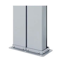 vidaXL Side Awning Cream Polyester with Pu coating, Steel, Aluminum Large