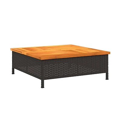 vidaXL Parasol Base Cover Black and Brown