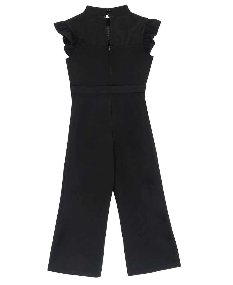 Rare Editions Girls 7-16 Self-Tie Jumpsuit