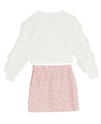 Rare Editions Girls 7-12 2-Piece Top and Skirt Set