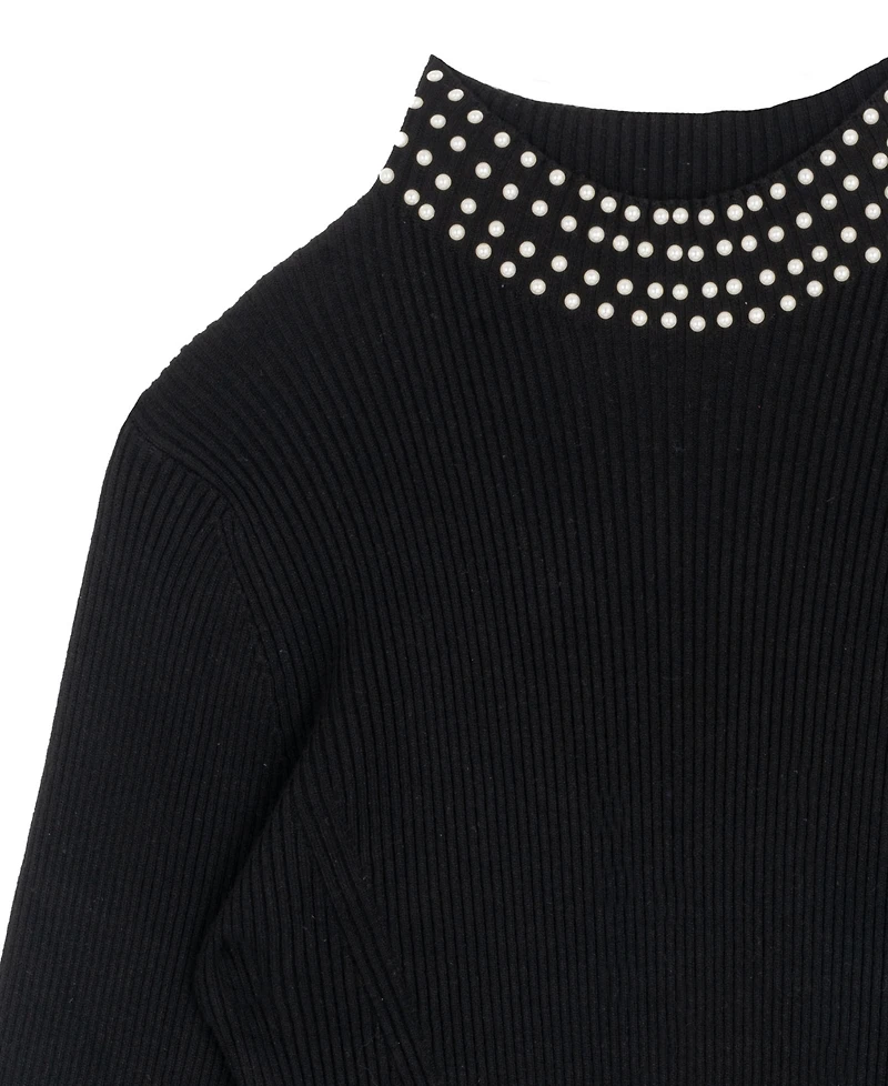 Rare Editions Girls 7-16 Embellished Sweater Dress
