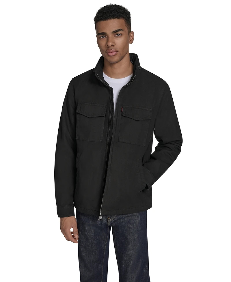 Levi's Men's Cotton Military Jacket