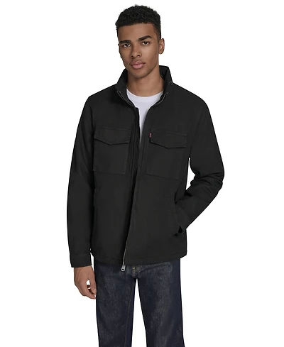 Levi's Men's Cotton Military Jacket