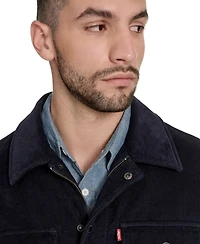 Levi's Men's Corduroy Plaid Lining Shirt Jacket