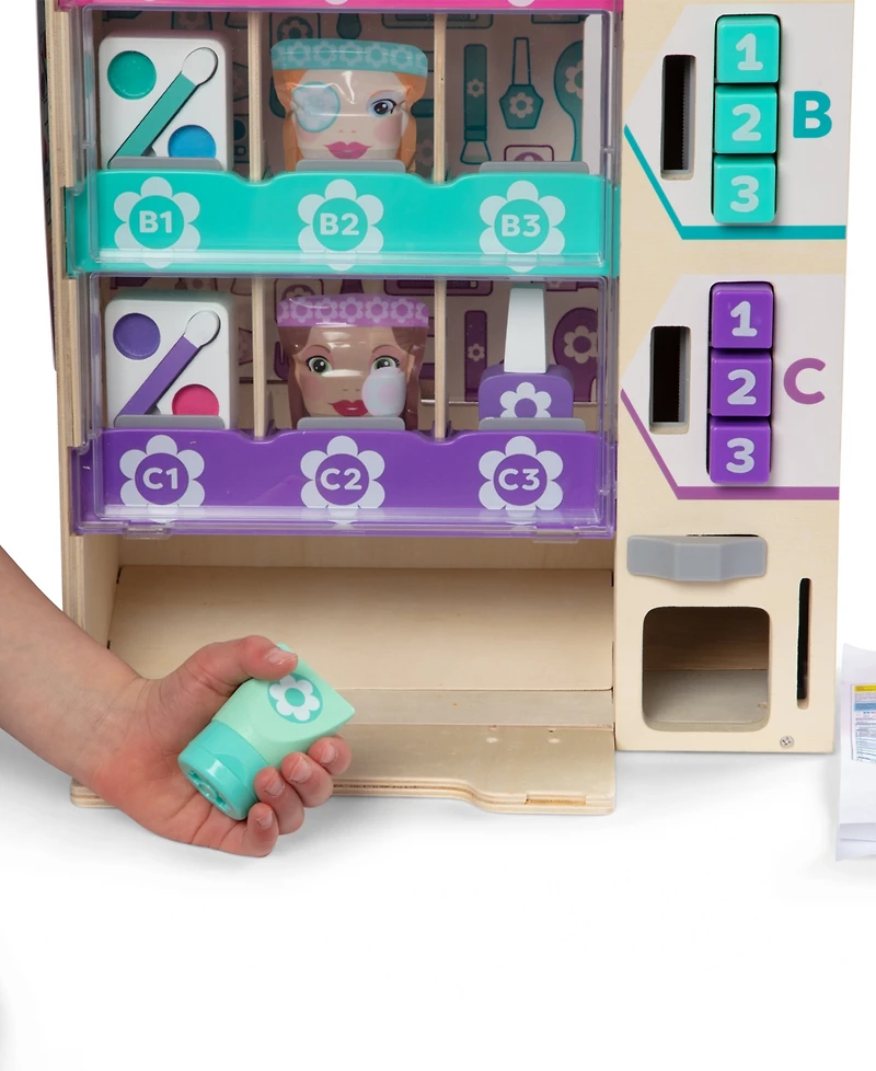 Melissa & Doug Beauty Vending Machine Play Set