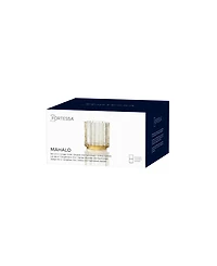 Fortessa Mahalo Double Old-Fashioned Glasses, Set of 4