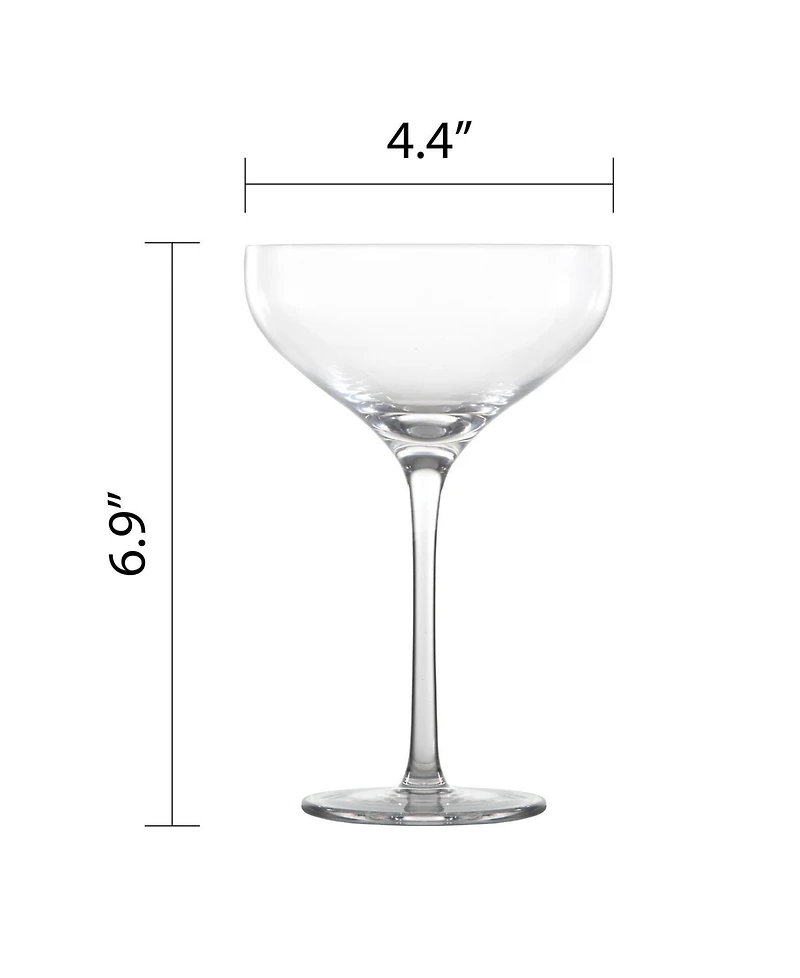 Fortessa Gala Coupe Cocktail Glasses, Set of 4