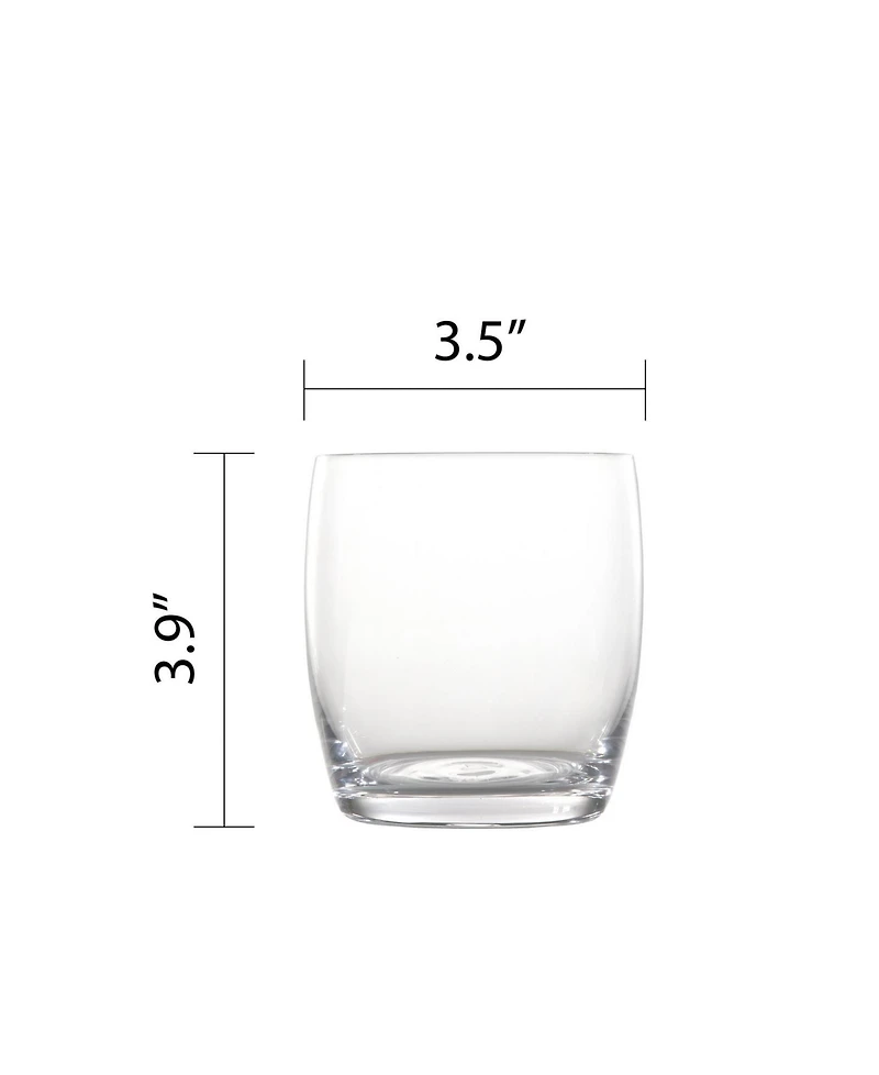 Fortessa Gala Short Beverage Glasses, Set of 4