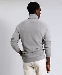 Kenneth Cole Men's Fold Over Turtleneck Sweater