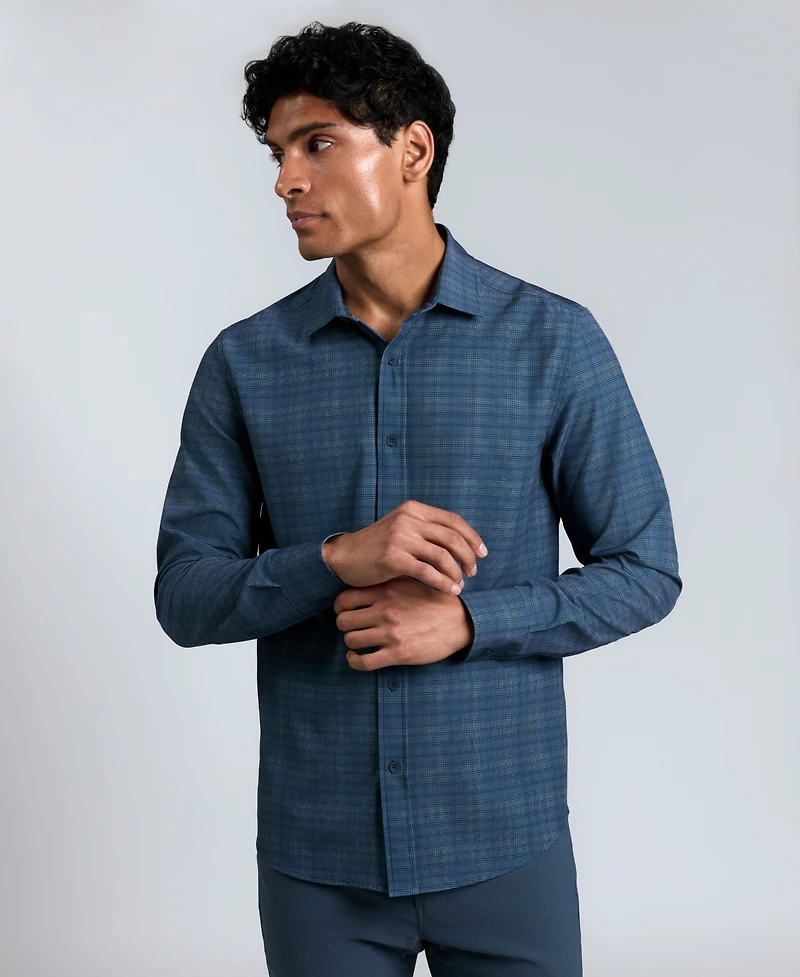 Kenneth Cole Men's Slim Fit Performance Shirt