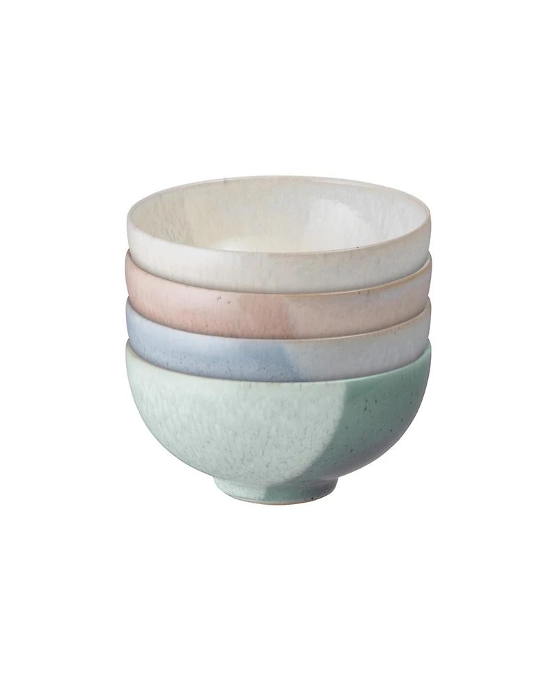 Denby Kiln Accent Rice Bowls, Set of 4