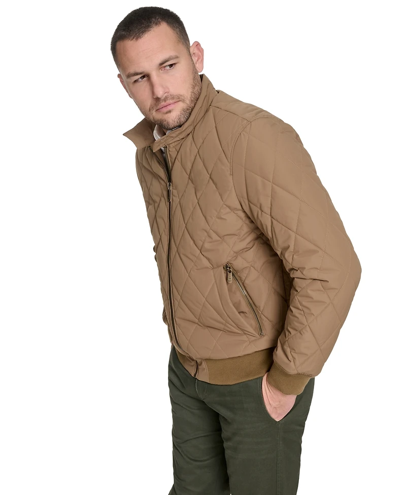 Dockers Men's Quilted Bomber Jacket