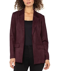 Liverpool Los Angeles Women's Notch Collar Boyfriend Blazer