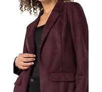 Liverpool Los Angeles Women's Notch Collar Boyfriend Blazer
