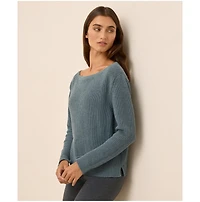 Pact Women's Luxe Knit Boatneck Sweater