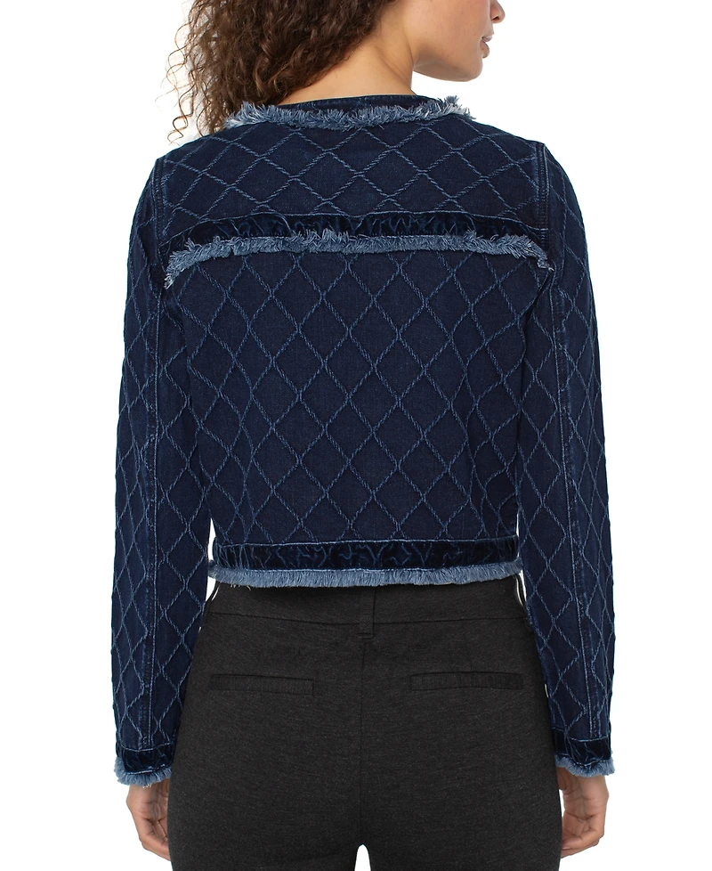 Liverpool Los Angeles Women's Fray Edge Jacket