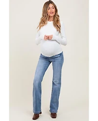 Pinkblush Maternity Blue Vintage Wash Bootcut Jeans