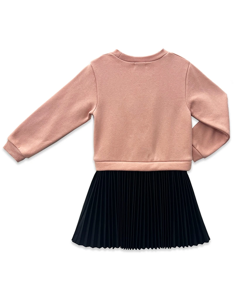 Blueberi Boulevard Girls 2T-6X Pleated Dress