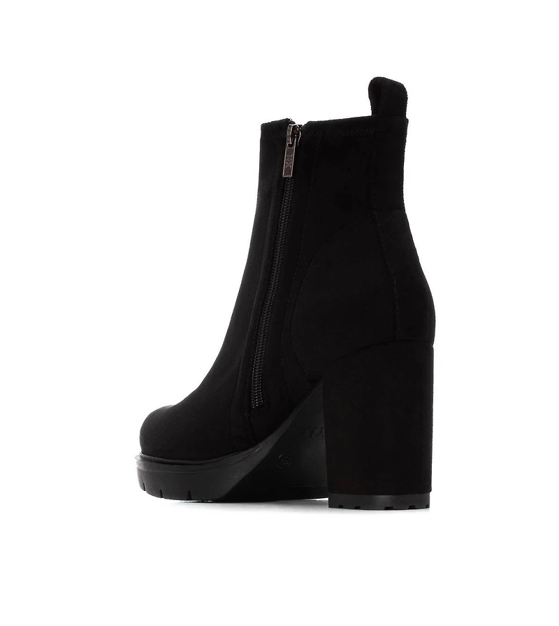 Xti Women's Suede Heeled Dress Booties By