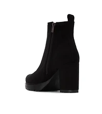 Xti Women's Suede Heeled Dress Booties By