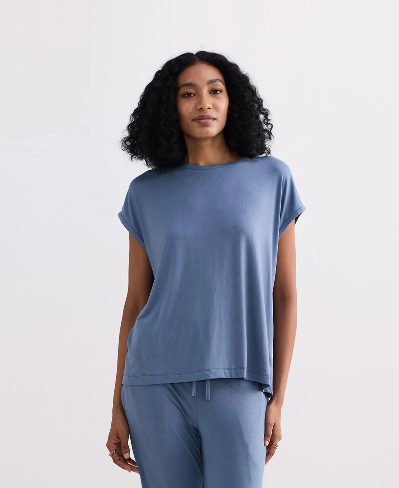 Reistor Women's Relaxed Tee Blue