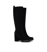 Xti Women's Suede Heeled Dress Boots By