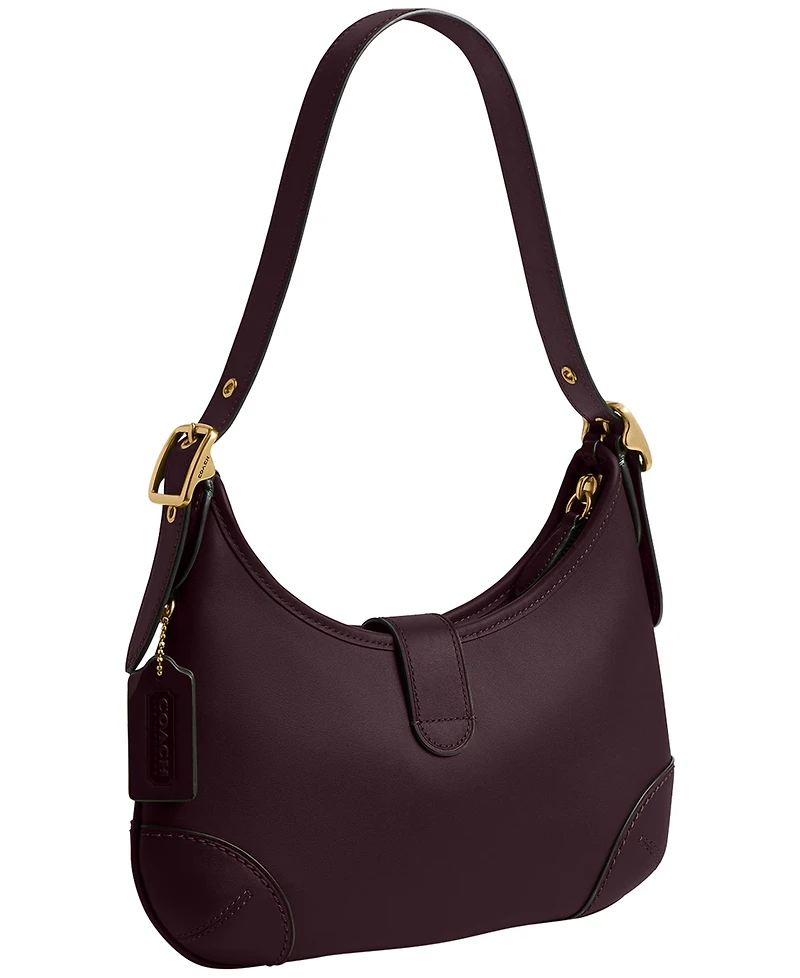 Coach Hamptons Small Leather Hobo Bag