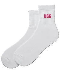 Ugg Women's 2-Pack Quinlin Logo Quarter Socks