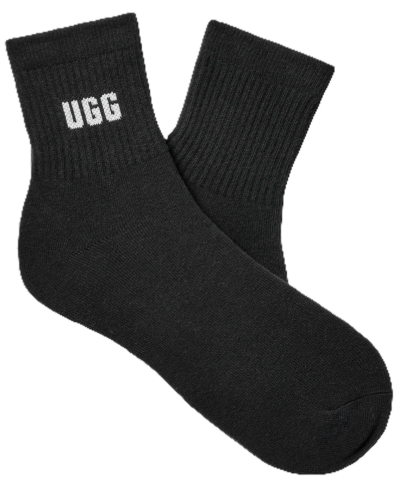 Ugg Women's 2-Pack Quinlin Logo Quarter Socks