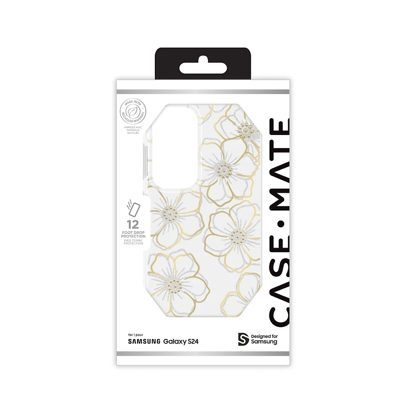 Case-Mate Floral Gems Case for Samsung Galaxy S24