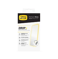 OtterBox Premium Glass Antimicrobial Screen Protector for Apple iPhone 15 Pro Max
