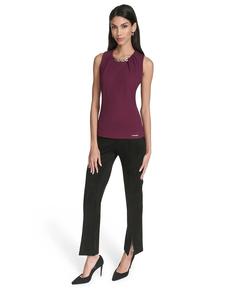 Halston Women's Sleeveless Tank Top
