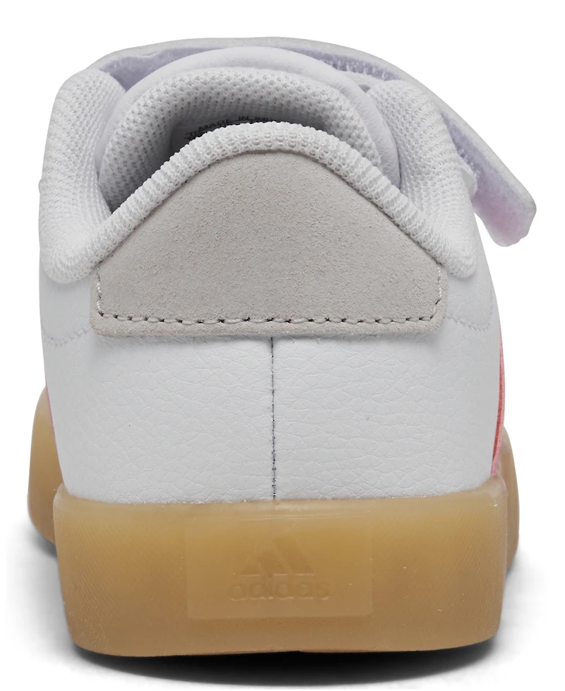 Adidas Toddler Girls Vl Court 3.0 Fastening Strap Casual Sneakers from Finish Line