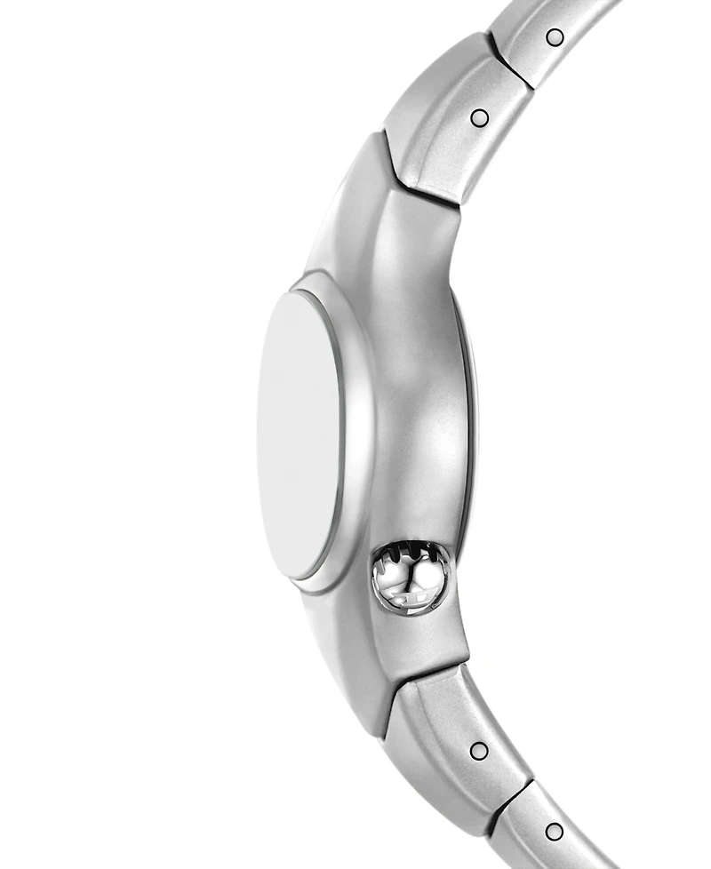 Diesel Men's D-Rush Quartz Three-Hand Silver Stainless Steel Watch, 42mm