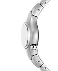 Diesel Men's D-Rush Quartz Three-Hand Silver Stainless Steel Watch, 42mm