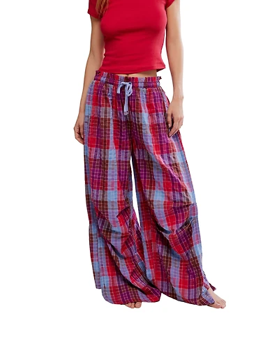 Free People Women's Find The Time Lounge Mid-Rise Pants