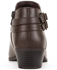 Style & Co Women's Willaa Belted Block Heel Booties, Macy's Exclusive