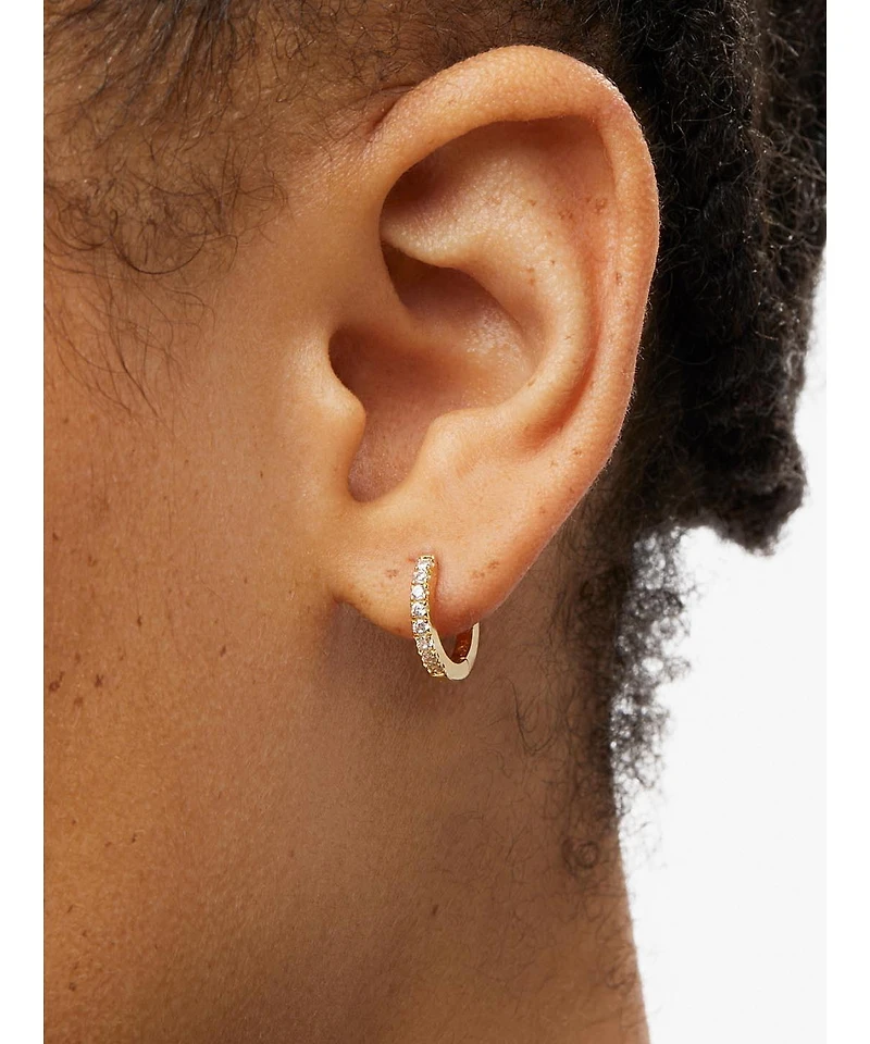 Ana Luisa Gold Huggie Hoop Earrings