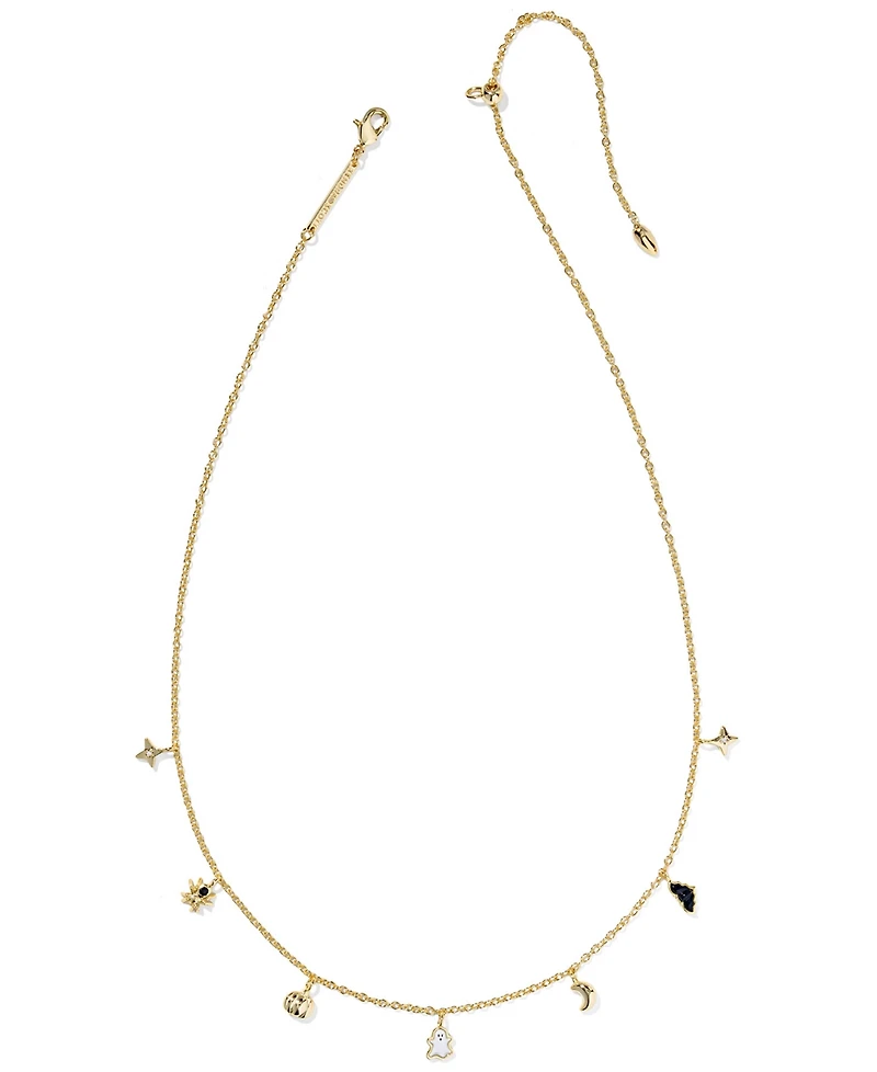 Kendra Scott 14K Gold Over Brass Halloween Single Strand Short Necklace